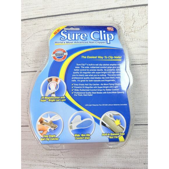 Sure Clip 3X Magnification With Super-Bright LED Light ~ As Seen On TV NIB - Picture 3 of 3